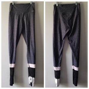 VS Pink Ultimate High Rise Gray Logo Leggings XS